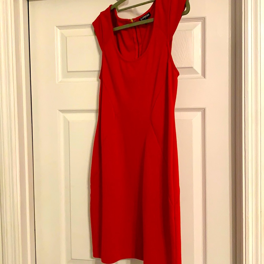Red dress